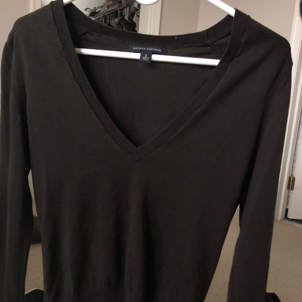 Brown Long-Sleeve Sweater